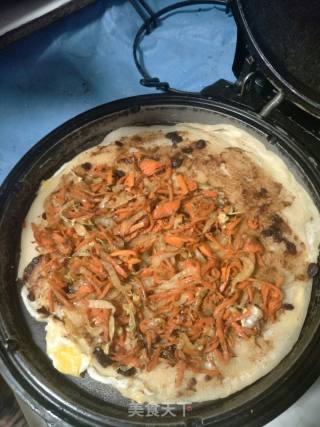 家庭版鸡蛋灌饼的做法步骤：9