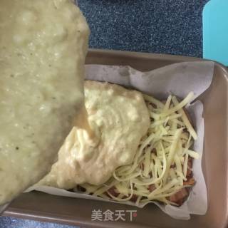 超好吃的大孔奶酪咸蛋糕的做法步骤：16
