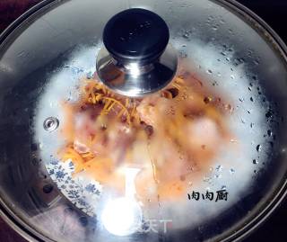 虫草花蒸排骨#肉肉厨的做法步骤：7
