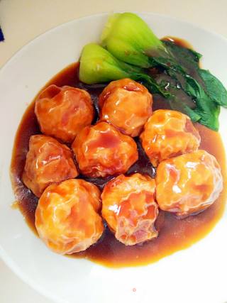 肉酿油面筋的做法步骤：10