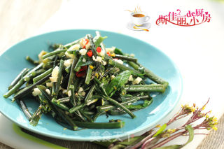 凉拌菜薹的做法步骤：7