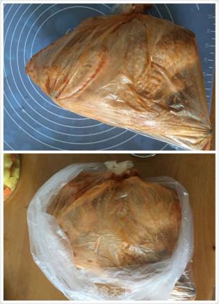圣诞缤纷烤鸡的做法步骤：1