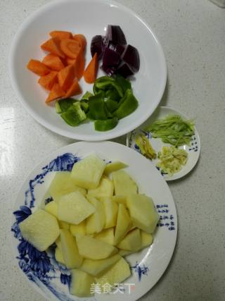 家常大盘鸡的做法步骤：3