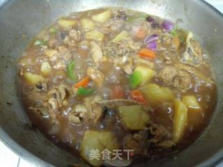 家常大盘鸡的做法步骤：8