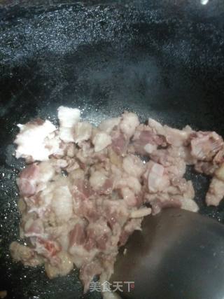荷兰豆炒肉的做法步骤：3