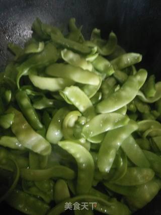 荷兰豆炒肉的做法步骤：4