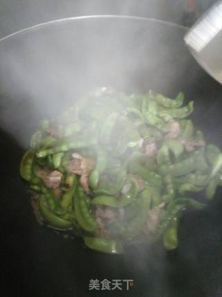 荷兰豆炒肉的做法步骤：6