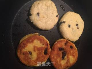 葡干玉米饼的做法步骤：8