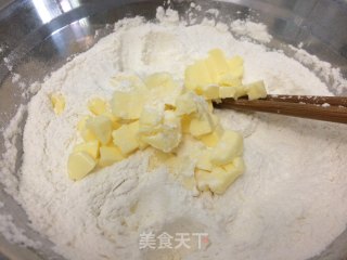 学做----星巴克红豆松饼的做法步骤：2