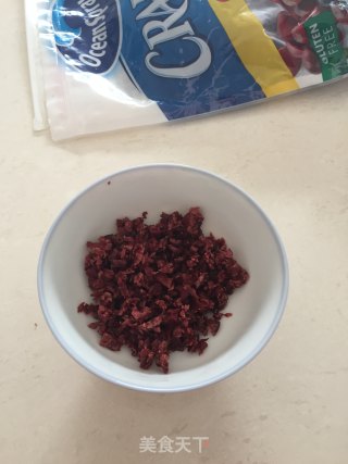 蔓越莓杏仁奶酥面包的做法步骤：4