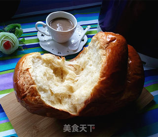 【港台】蛋黄面包的做法步骤：15