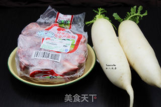 萝卜炖羊蝎子的做法步骤：1