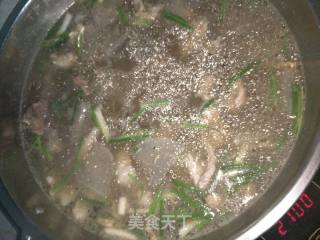 肉片火锅汤的做法步骤：5