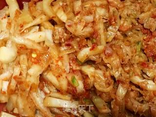 玉米面牛肉温面（韩式）的做法步骤：3