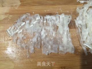 肉末炒粉皮的做法步骤：3