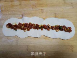 玫瑰煎饺的做法步骤：3