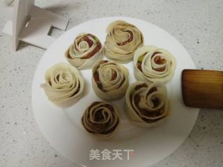 玫瑰煎饺的做法步骤：6