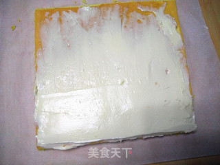 清新橙香柠檬小四蛋糕卷的做法步骤：10