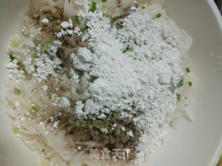 炸萝卜丝丸子的做法步骤：5