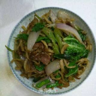 炒豆粑的做法步骤：7