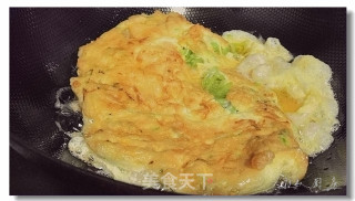 苦瓜蛋饼的做法步骤：8