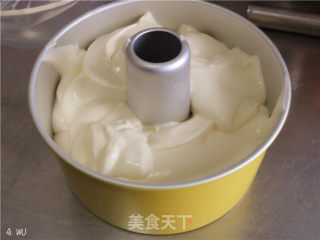 原味低糖戚风（18厘米中空）的做法步骤：11