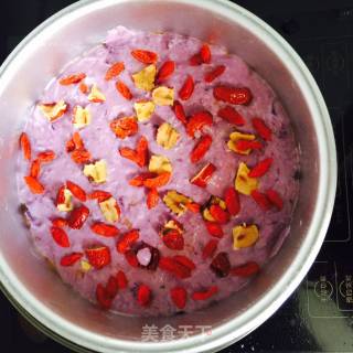 紫薯发糕的做法步骤：12