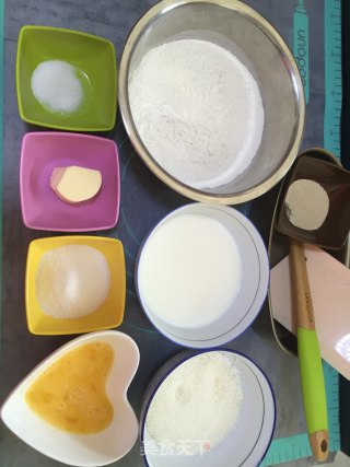 椰蓉小卷吐司的做法步骤：1