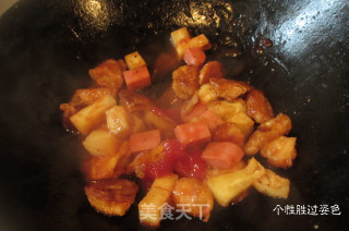 菠萝肉的做法步骤：8