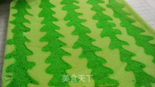 小清新西瓜蛋糕（附超详细步骤解析+失败案例分析）的做法步骤：26