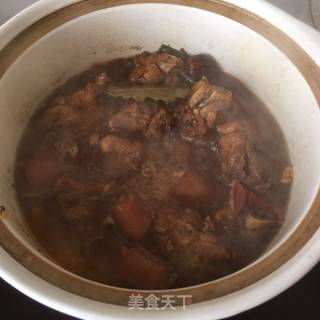 红烧猪尾巴的做法步骤：2