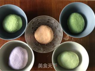 五彩蔬菜炒面的做法步骤：3