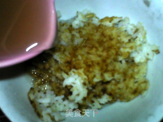 葱香饭焦鸡蛋饼的做法步骤：3