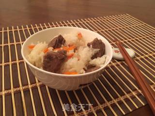 新疆羊肉抓饭的做法步骤：6