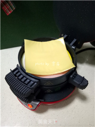 煎饼汉堡的做法步骤：7