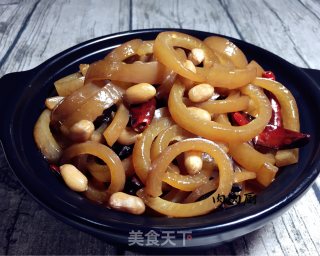花生猪皮煲#肉肉厨的做法步骤：7