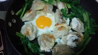 杂烩锅贴（宵夜小吃）的做法步骤：6