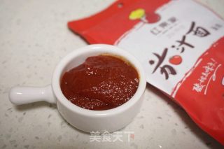 红果家菜谱之新疆茄汁拌面的做法步骤：4
