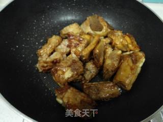 土豆豆角炖排骨的做法步骤：5