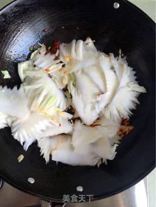 鱼香白菜的做法步骤：7