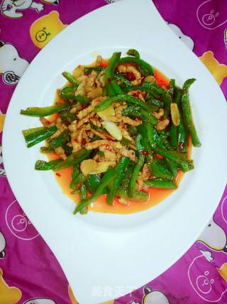 青椒肉丝的做法步骤：7