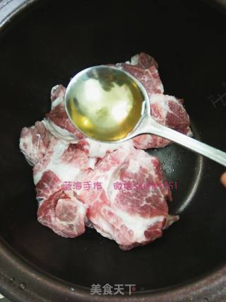 电饭锅版叉烧的做法步骤：3