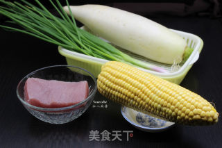 三鲜萝卜卷的做法步骤：1