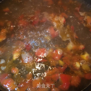 茄汁牛肉面的做法步骤：4