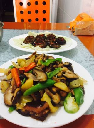 蘑菇烩土豆的做法步骤：7