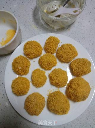 芝士鸡肉丸的做法步骤：4