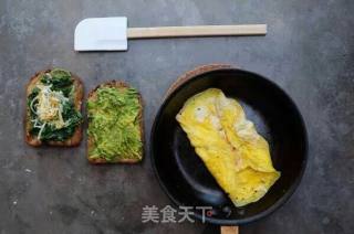 牛油果菠菜三明治的做法步骤：6