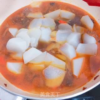 萝卜焖牛肉的做法步骤：8