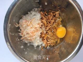 酥炸素丸子的做法步骤：2