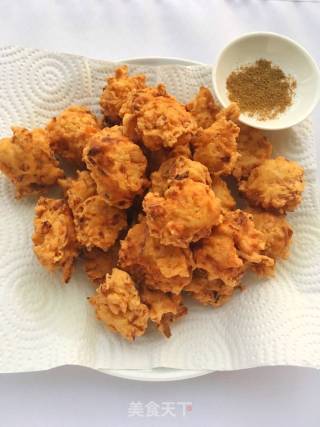 酥炸素丸子的做法步骤：6